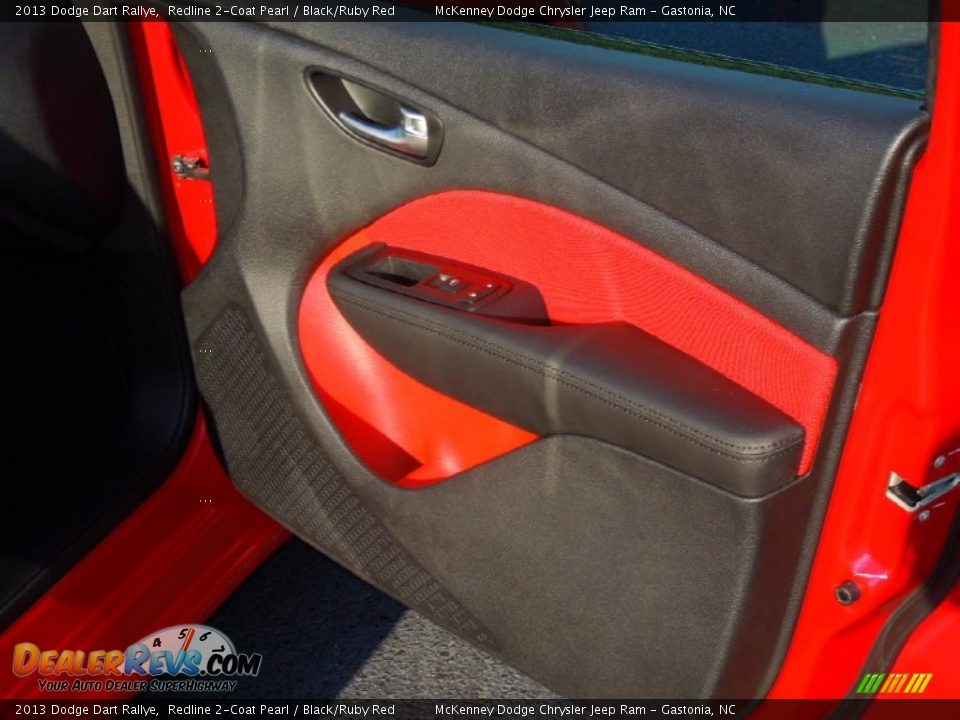 2013 Dodge Dart Rallye Redline 2-Coat Pearl / Black/Ruby Red Photo #21