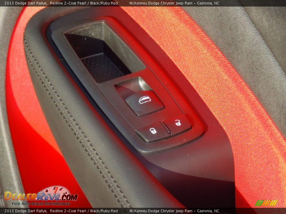 2013 Dodge Dart Rallye Redline 2-Coat Pearl / Black/Ruby Red Photo #22