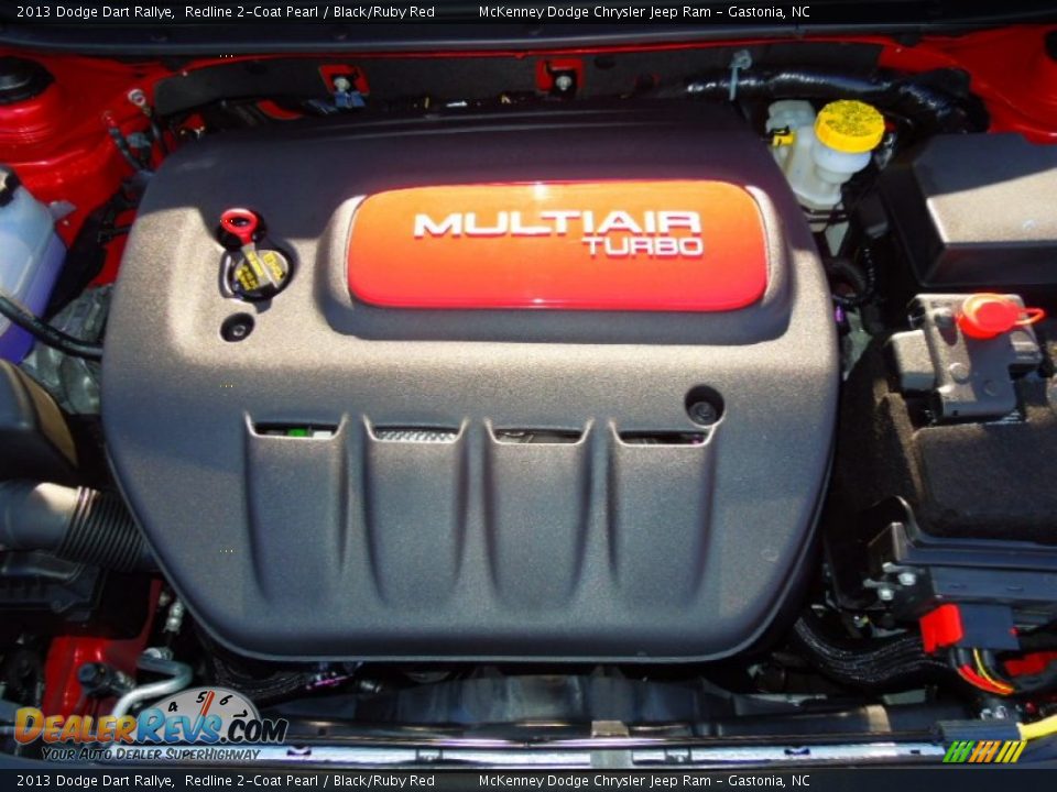 2013 Dodge Dart Rallye 1.4 Liter Turbocharged SOHC 16-Valve MultiAir 4 Cylinder Engine Photo #24