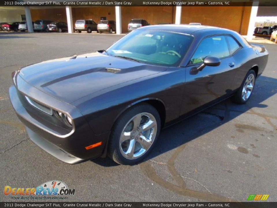 2013 Dodge Challenger SXT Plus Granite Crystal Metallic / Dark Slate Gray Photo #2