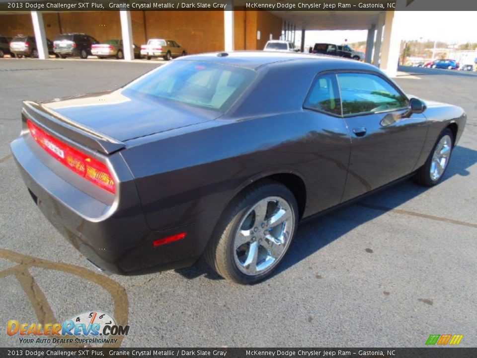 2013 Dodge Challenger SXT Plus Granite Crystal Metallic / Dark Slate Gray Photo #5