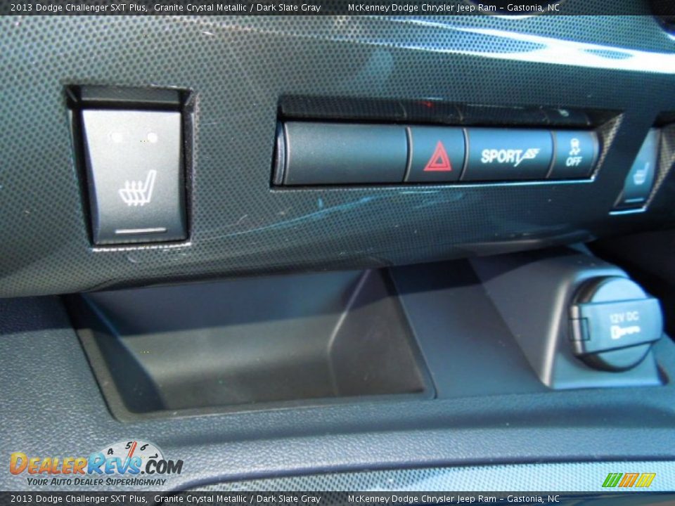 2013 Dodge Challenger SXT Plus Granite Crystal Metallic / Dark Slate Gray Photo #14
