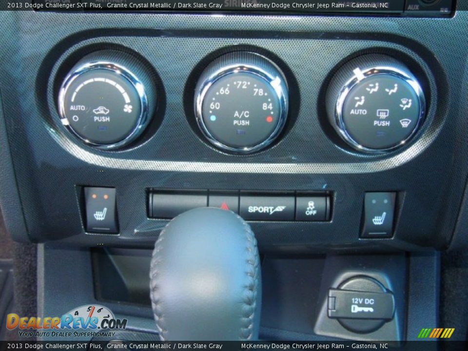 Controls of 2013 Dodge Challenger SXT Plus Photo #15