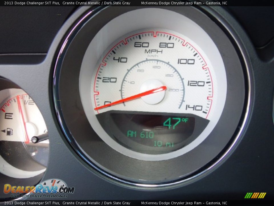 2013 Dodge Challenger SXT Plus Granite Crystal Metallic / Dark Slate Gray Photo #19