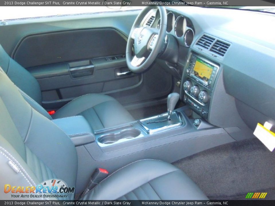 Dark Slate Gray Interior - 2013 Dodge Challenger SXT Plus Photo #25