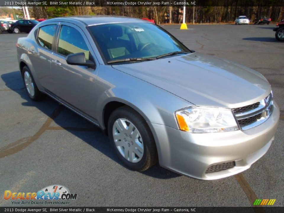 2013 Dodge Avenger SE Billet Silver Metallic / Black Photo #1