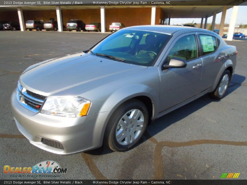 2013 Dodge Avenger SE Billet Silver Metallic / Black Photo #2