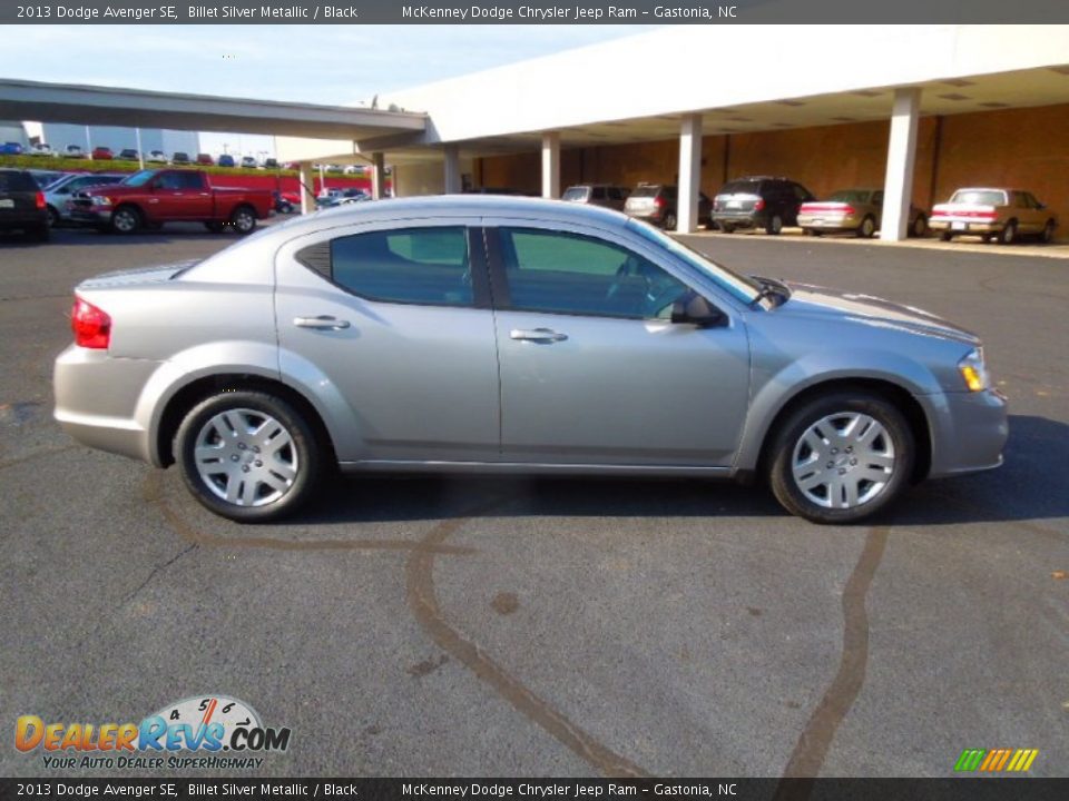 2013 Dodge Avenger SE Billet Silver Metallic / Black Photo #6