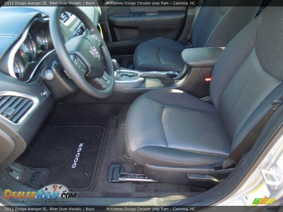 2013 Dodge Avenger SE Billet Silver Metallic / Black Photo #8