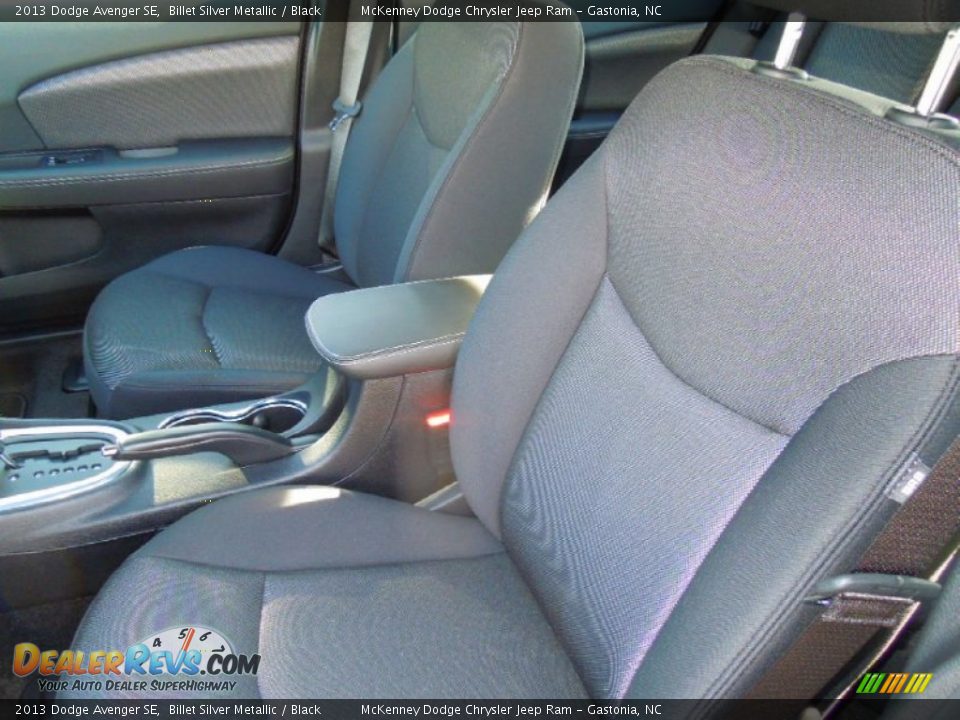 2013 Dodge Avenger SE Billet Silver Metallic / Black Photo #9