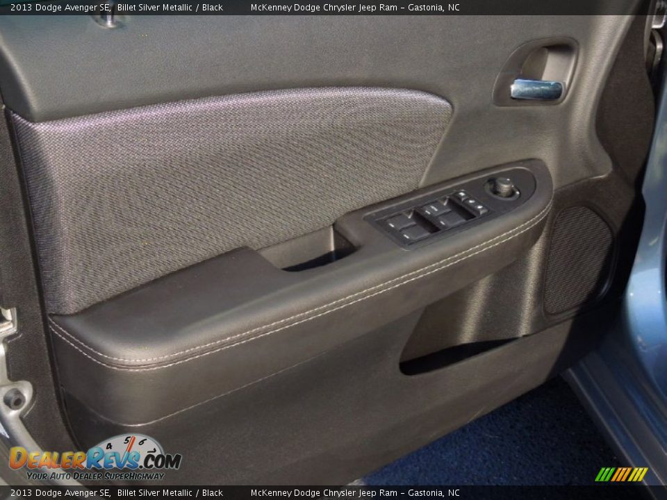 2013 Dodge Avenger SE Billet Silver Metallic / Black Photo #10
