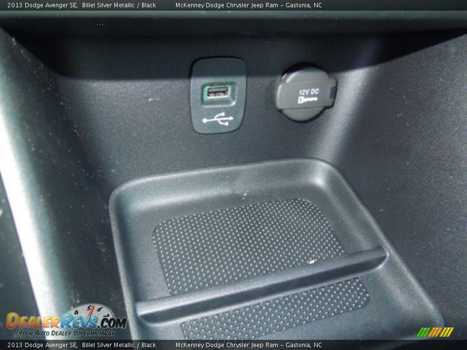 2013 Dodge Avenger SE Billet Silver Metallic / Black Photo #13