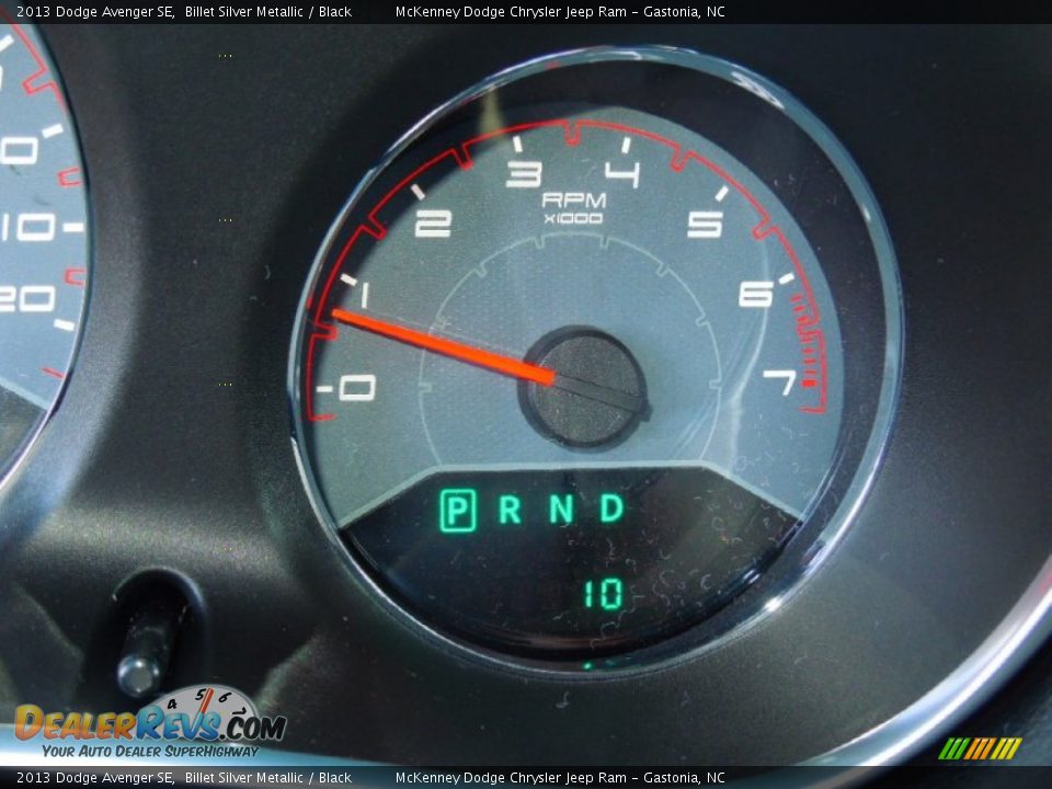2013 Dodge Avenger SE Billet Silver Metallic / Black Photo #17