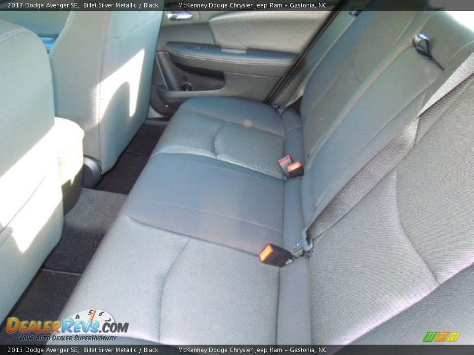 2013 Dodge Avenger SE Billet Silver Metallic / Black Photo #18