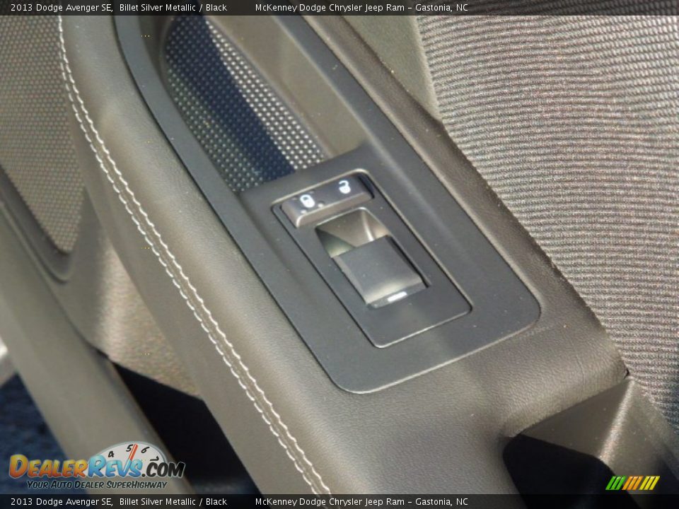 2013 Dodge Avenger SE Billet Silver Metallic / Black Photo #22