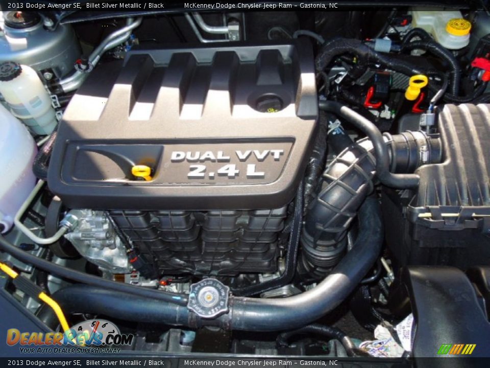 2013 Dodge Avenger SE Billet Silver Metallic / Black Photo #24