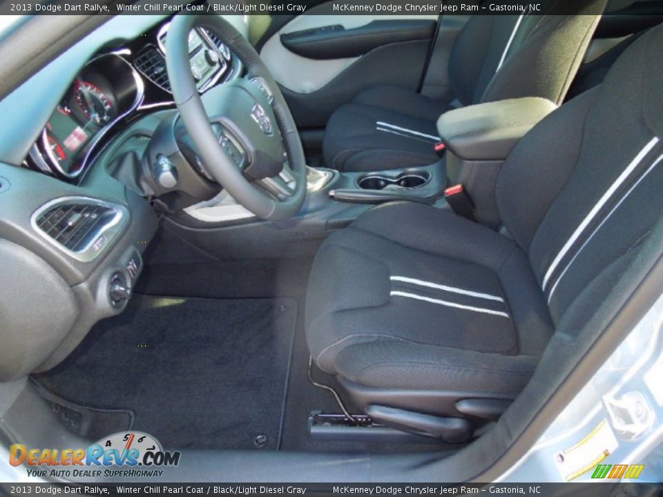 Front Seat of 2013 Dodge Dart Rallye Photo #8