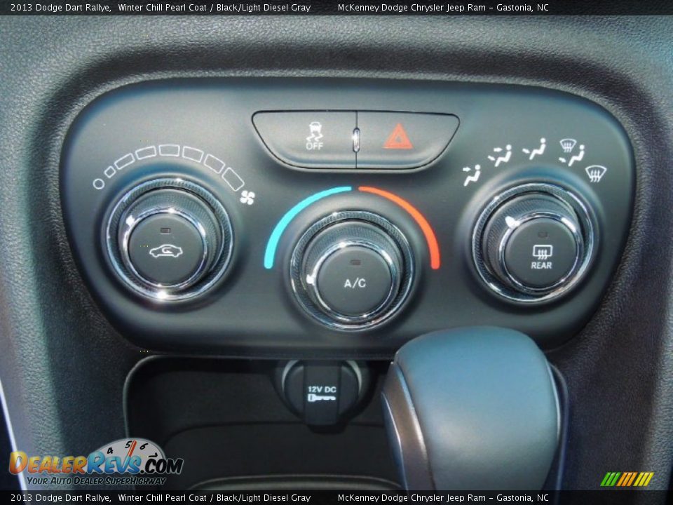 Controls of 2013 Dodge Dart Rallye Photo #13