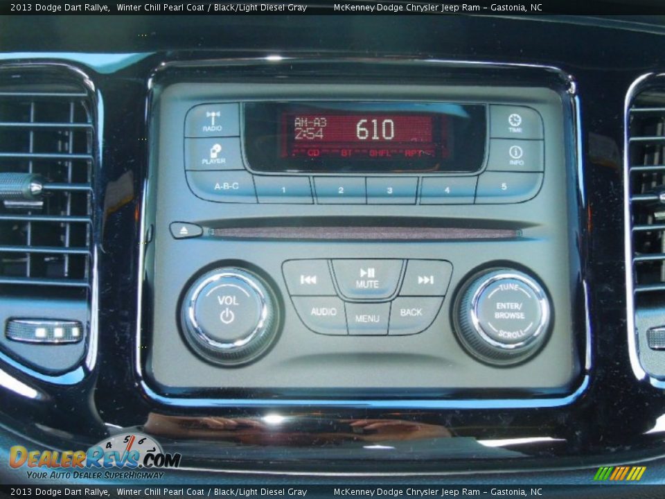 Audio System of 2013 Dodge Dart Rallye Photo #14