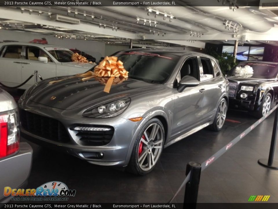 2013 Porsche Cayenne GTS Meteor Grey Metallic / Black Photo #1