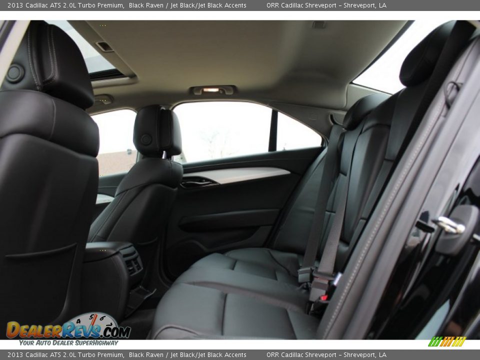 Rear Seat of 2013 Cadillac ATS 2.0L Turbo Premium Photo #17