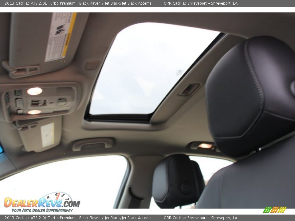2013 Cadillac ATS 2.0L Turbo Premium Black Raven / Jet Black/Jet Black Accents Photo #22