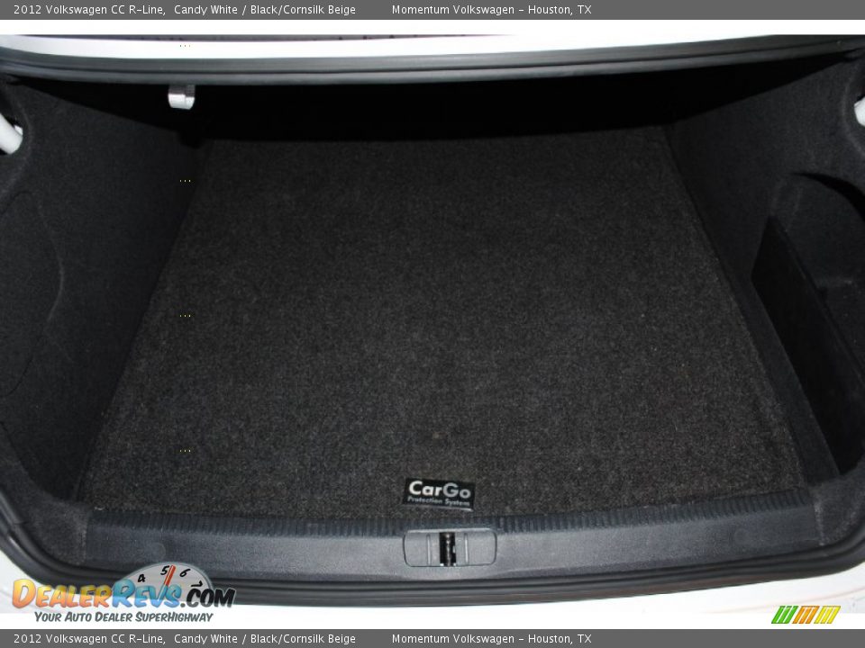 2012 Volkswagen CC R-Line Candy White / Black/Cornsilk Beige Photo #34