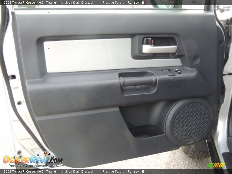 2008 Toyota FJ Cruiser 4WD Titanium Metallic / Dark Charcoal Photo #6