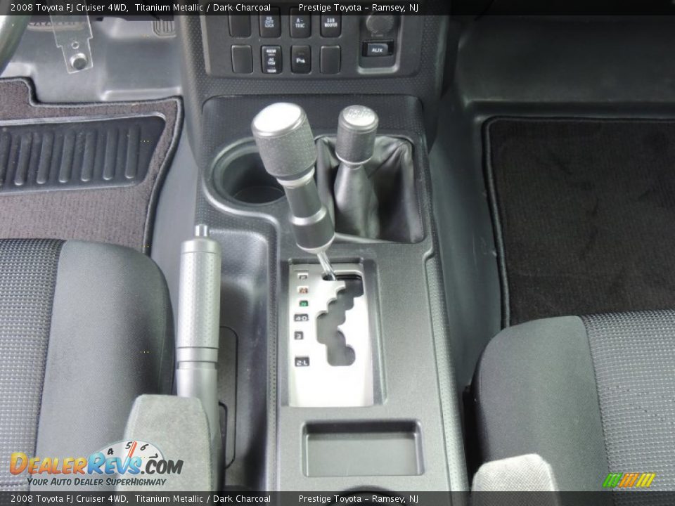 2008 Toyota FJ Cruiser 4WD Titanium Metallic / Dark Charcoal Photo #11