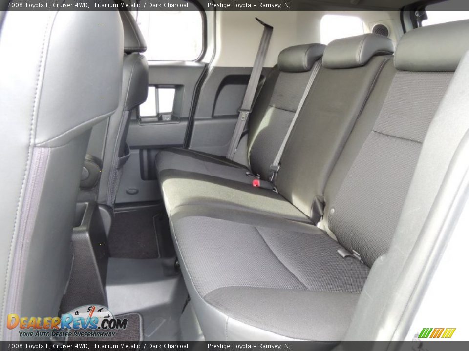 2008 Toyota FJ Cruiser 4WD Titanium Metallic / Dark Charcoal Photo #12