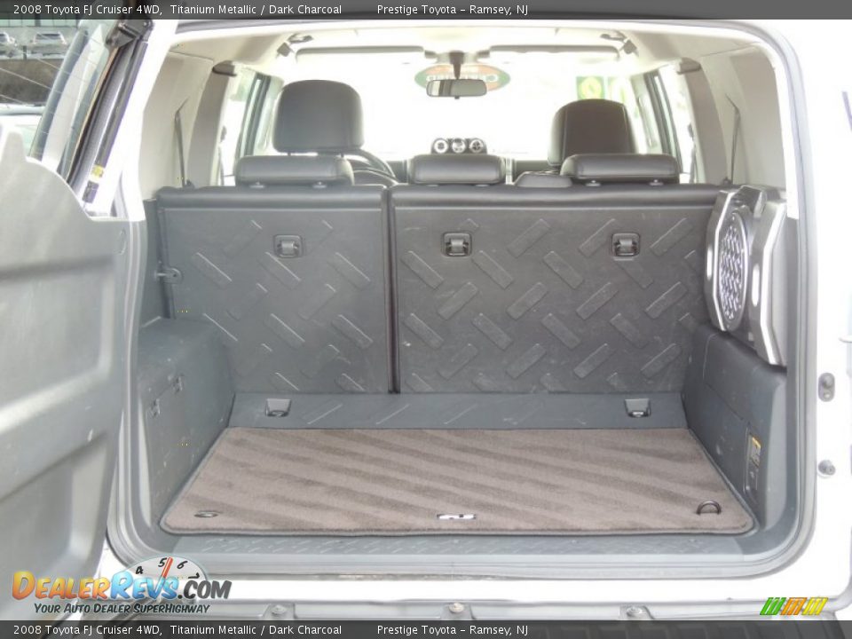 2008 Toyota FJ Cruiser 4WD Titanium Metallic / Dark Charcoal Photo #13