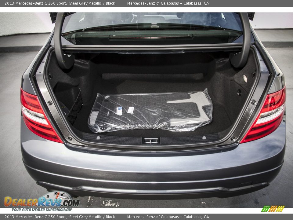 2013 Mercedes-Benz C 250 Sport Steel Grey Metallic / Black Photo #4