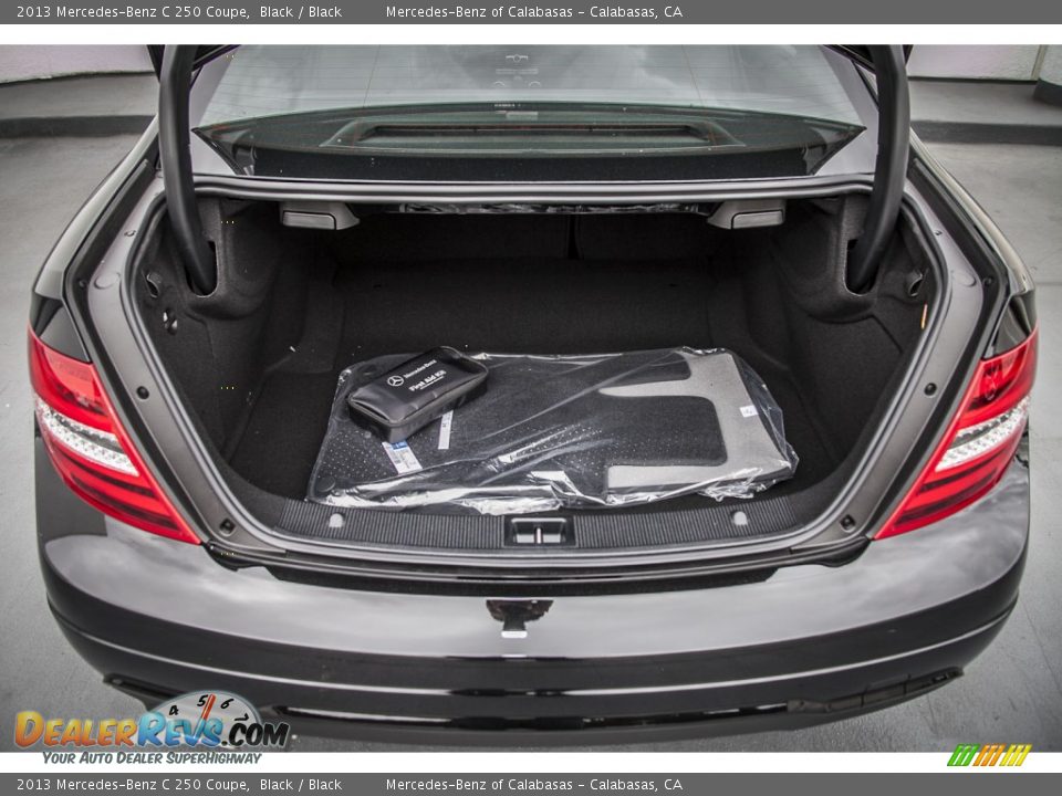 2013 Mercedes-Benz C 250 Coupe Black / Black Photo #4