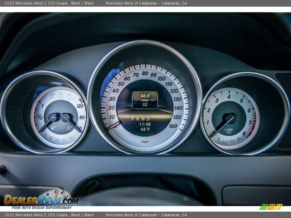 2013 Mercedes-Benz C 250 Coupe Black / Black Photo #6