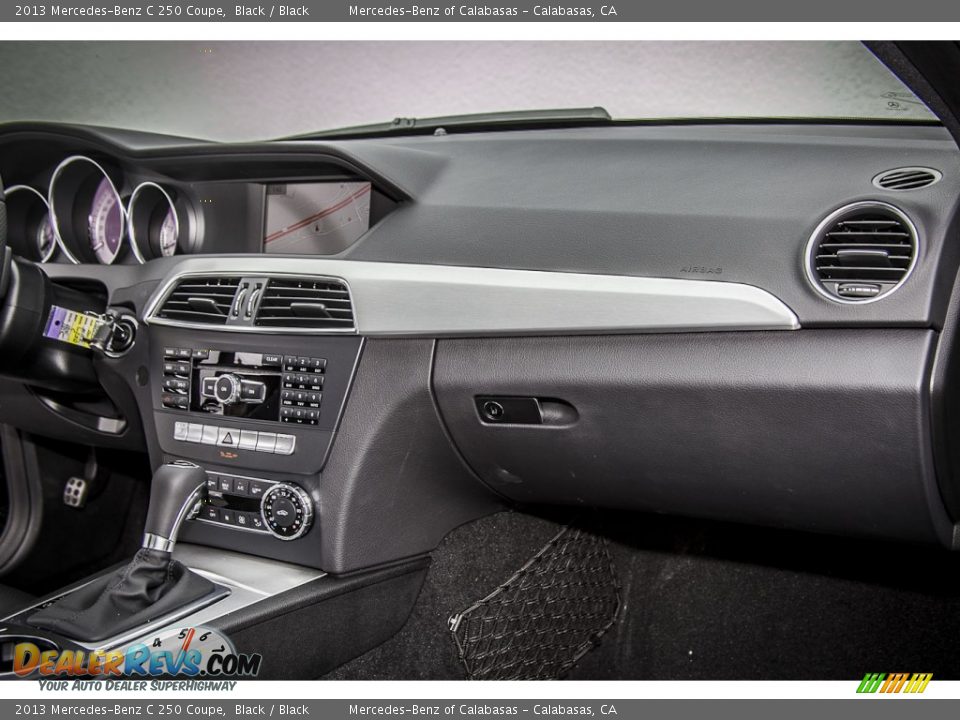 2013 Mercedes-Benz C 250 Coupe Black / Black Photo #8