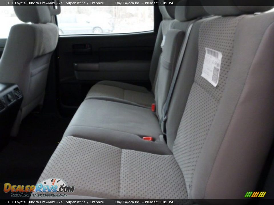 2013 Toyota Tundra CrewMax 4x4 Super White / Graphite Photo #14