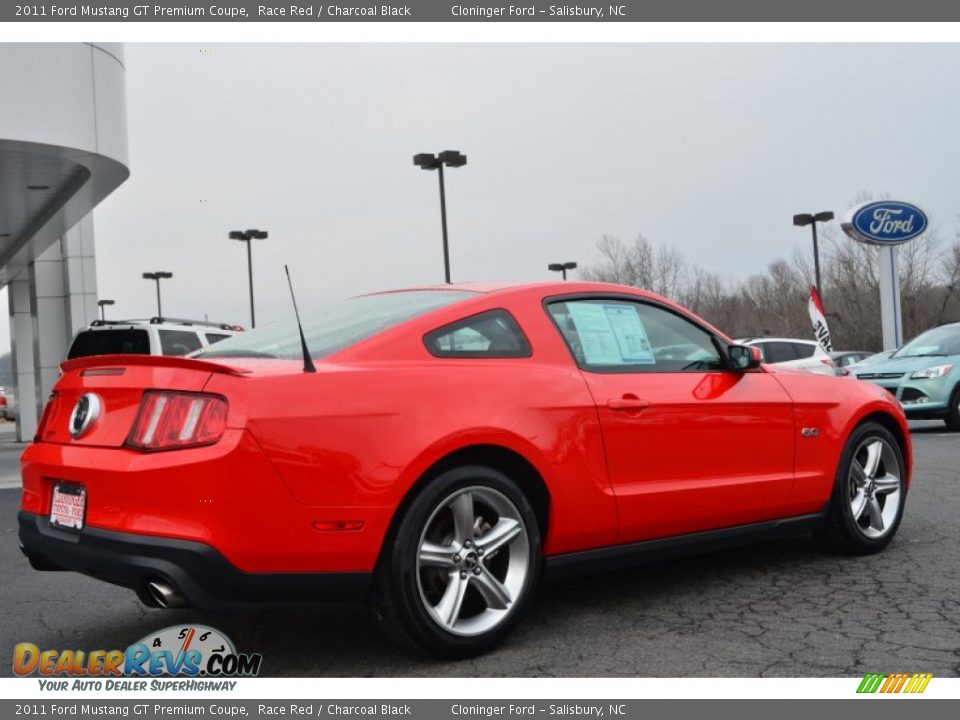 2011 Ford Mustang GT Premium Coupe Race Red / Charcoal Black Photo #3