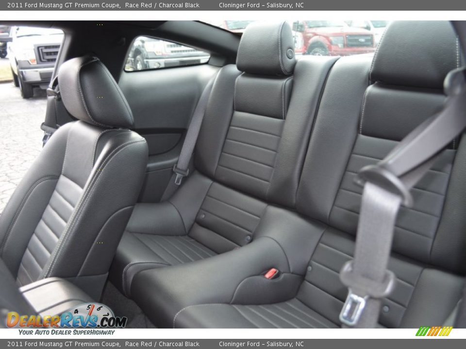 Rear Seat of 2011 Ford Mustang GT Premium Coupe Photo #11