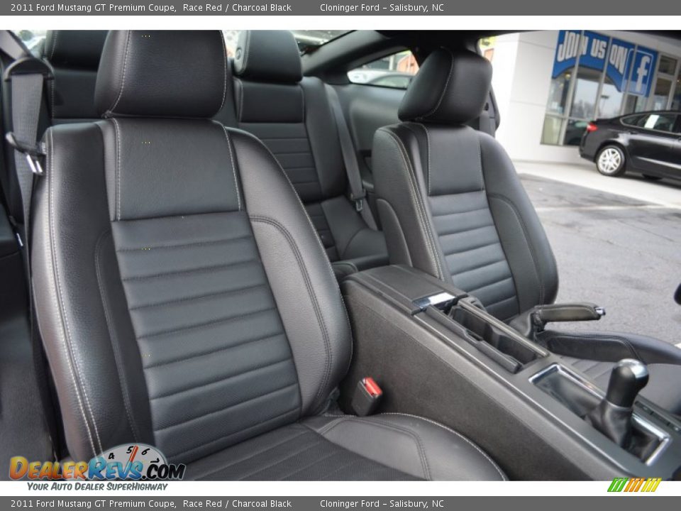 Front Seat of 2011 Ford Mustang GT Premium Coupe Photo #16