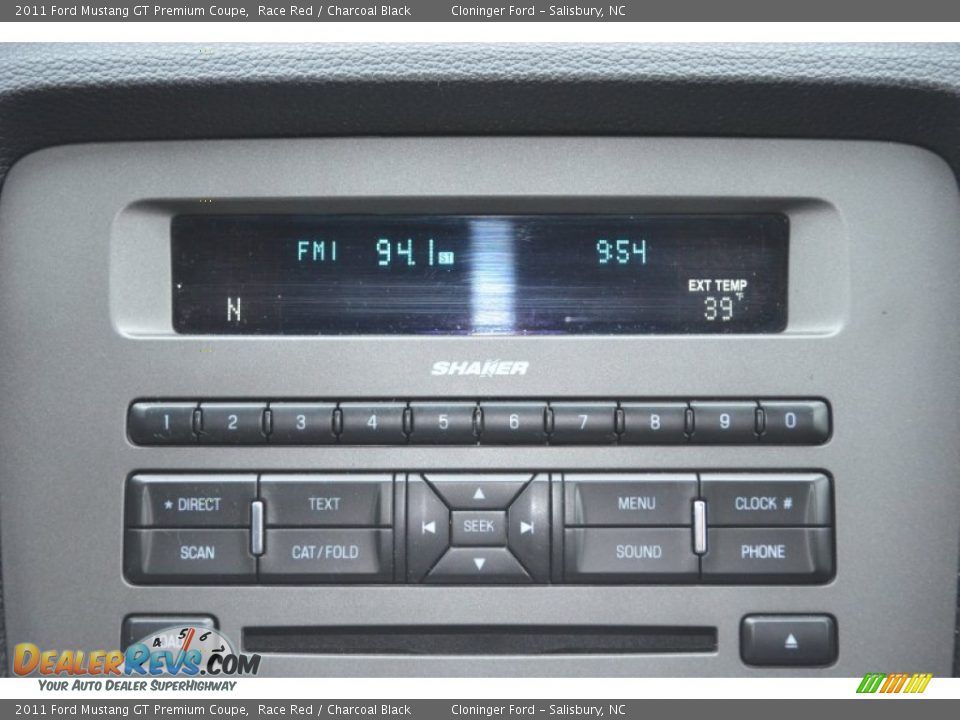 Controls of 2011 Ford Mustang GT Premium Coupe Photo #24