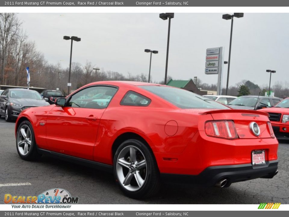 2011 Ford Mustang GT Premium Coupe Race Red / Charcoal Black Photo #30