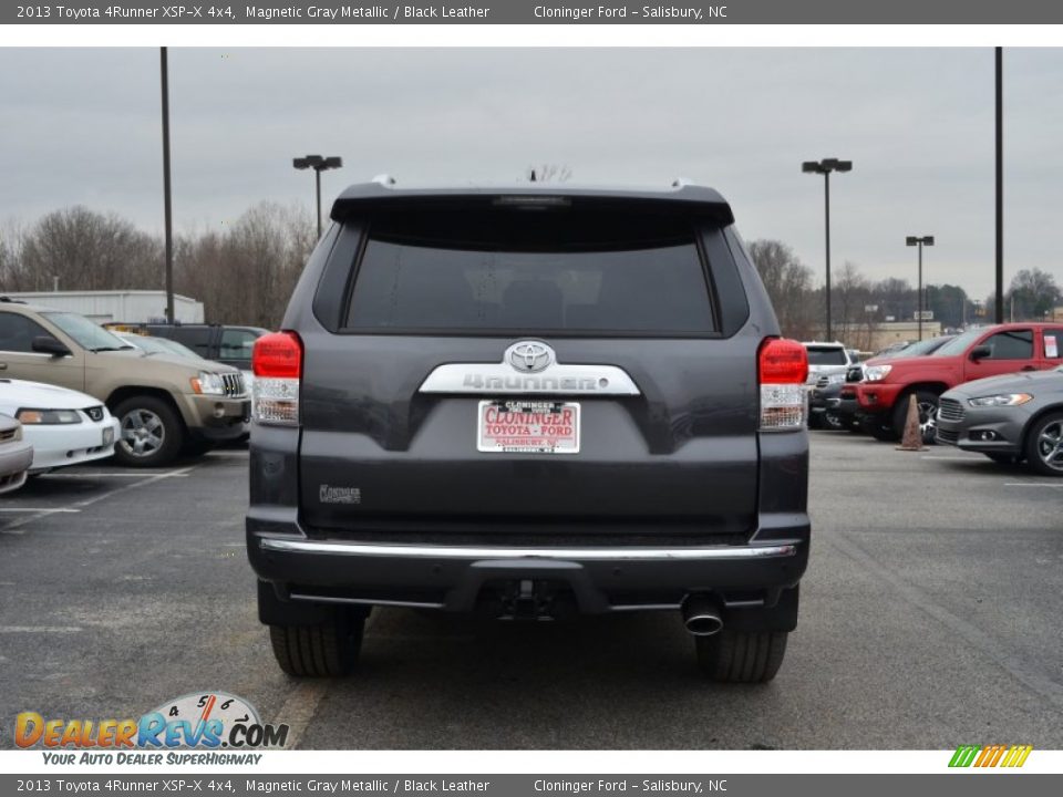 2013 Toyota 4Runner XSP-X 4x4 Magnetic Gray Metallic / Black Leather Photo #4