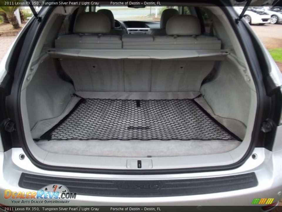 2011 Lexus RX 350 Tungsten Silver Pearl / Light Gray Photo #12