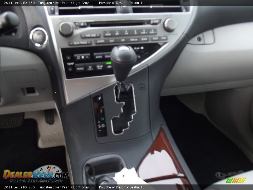 2011 Lexus RX 350 Tungsten Silver Pearl / Light Gray Photo #19