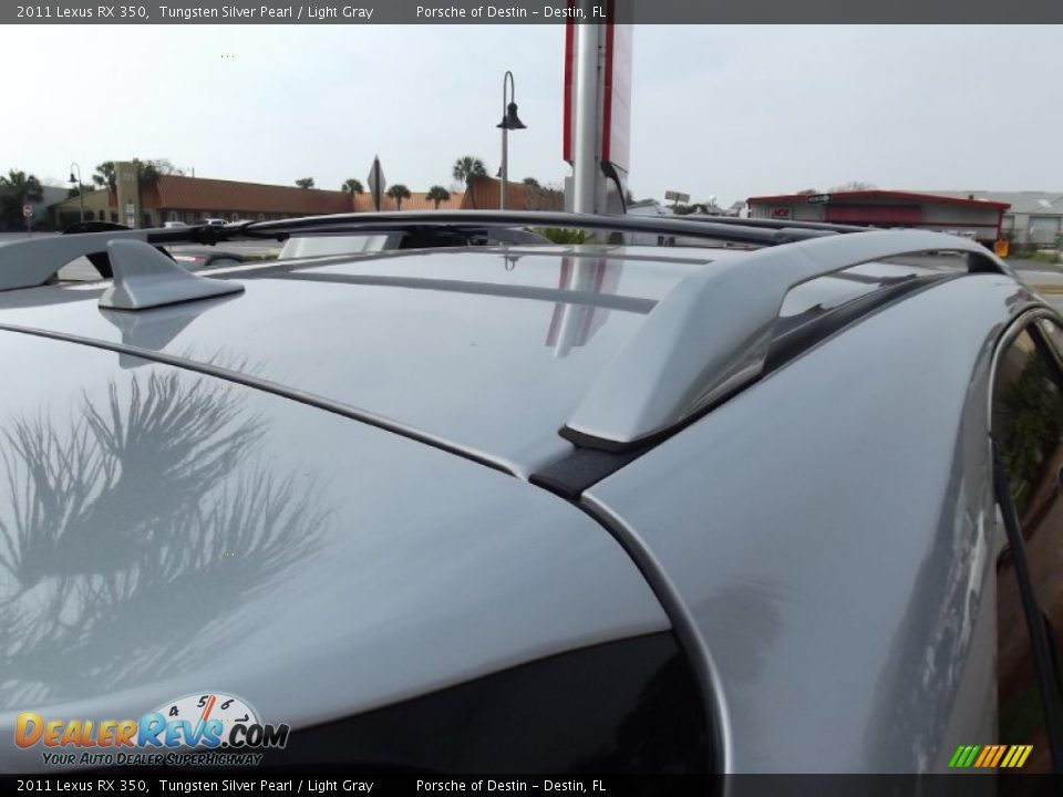 2011 Lexus RX 350 Tungsten Silver Pearl / Light Gray Photo #27