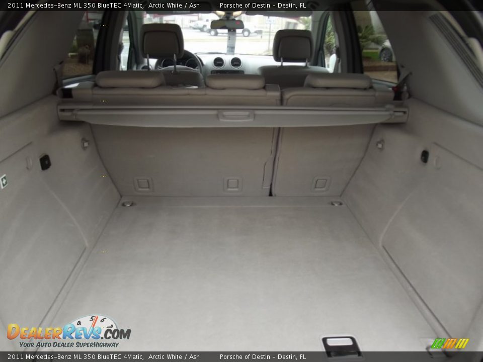 2011 Mercedes-Benz ML 350 BlueTEC 4Matic Arctic White / Ash Photo #12