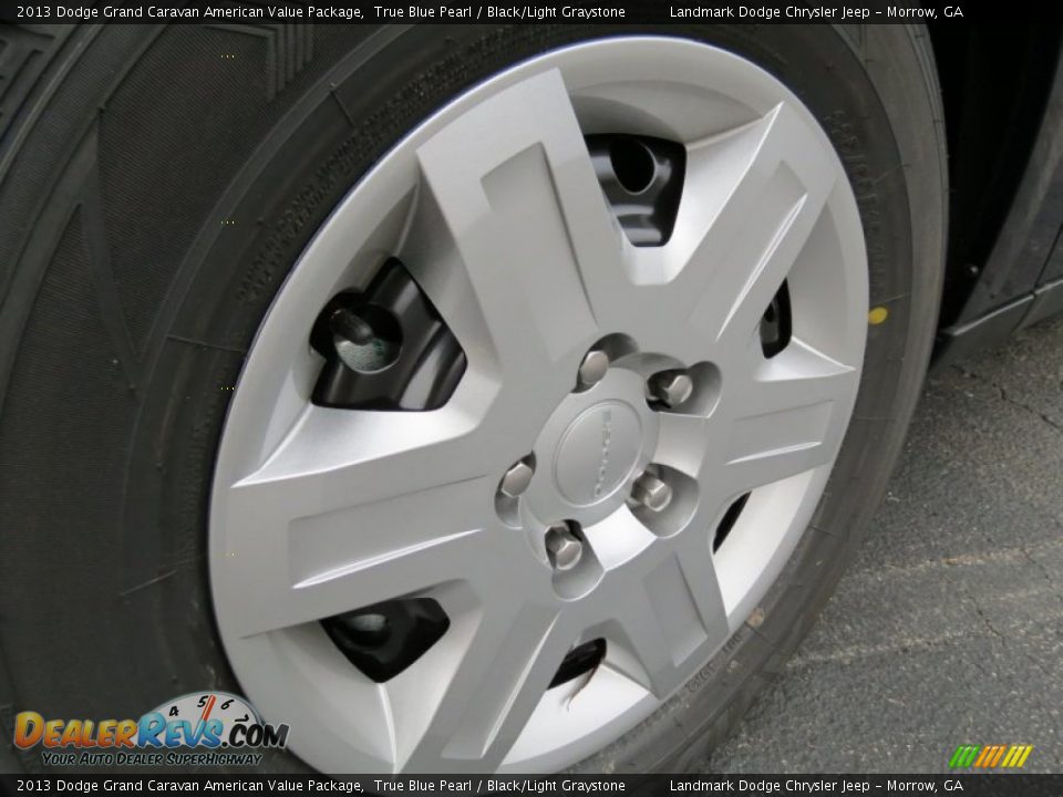 2013 Dodge Grand Caravan American Value Package True Blue Pearl / Black/Light Graystone Photo #5