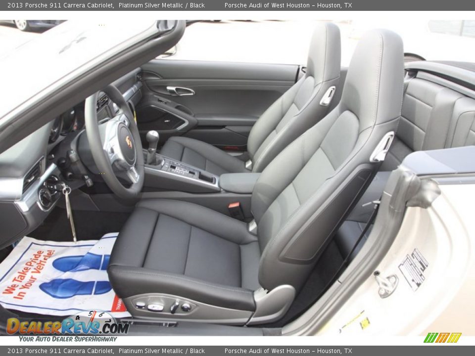 Front Seat of 2013 Porsche 911 Carrera Cabriolet Photo #16