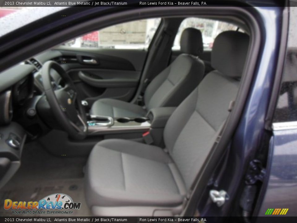 2013 Chevrolet Malibu LS Atlantis Blue Metallic / Jet Black/Titanium Photo #11