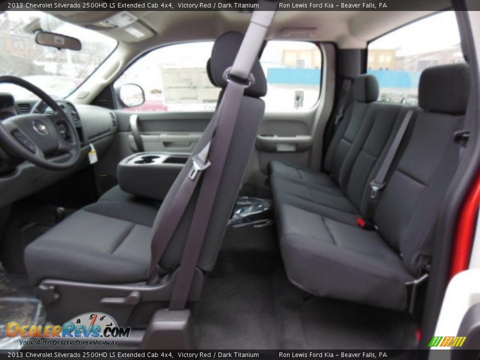 2013 Chevrolet Silverado 2500HD LS Extended Cab 4x4 Victory Red / Dark Titanium Photo #14